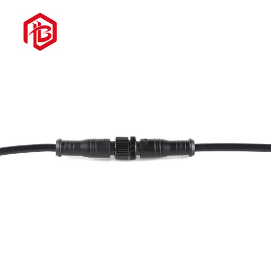 Bett M12 Metal Female Connector Connector with 2pin PVC Cable Splitter