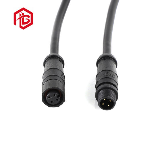 Black/White/Colorless Male Female LED Connectors 2 3 4 Pin