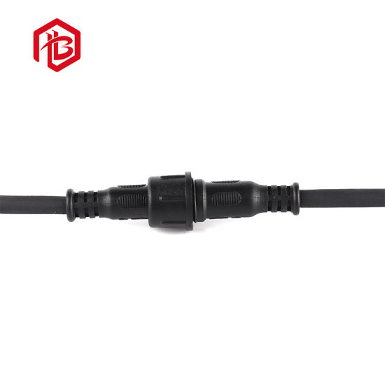 Adjustment Length IP67 Waterproof 4 Pin Cable Plug Connector