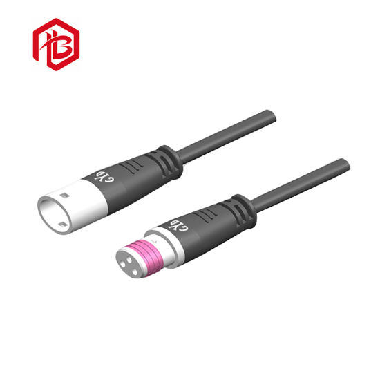 Waterproof Wire Terminal Power Pin Flat Plug Connector