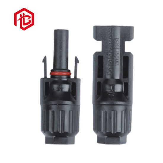 Mc4 Electrical Connector 2pin PVC Cable Splitter Waterproof Connector