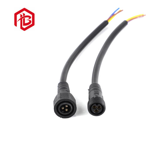 Male Female Connector PVC/Rubber/Nylon 4pin Connector