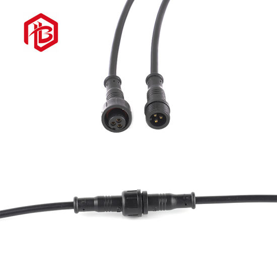 China Factory Male and Female Electrical Low Voltage Waterproof Connector 2 3 4pin
