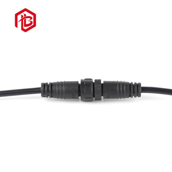 Wire to Wire IP68 Nylon M14 3pin Waterproof Connector Nylon 2-5pins