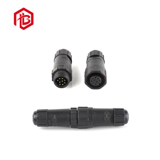 Assembled M14 Connector 2 3 4 Pin Waterproof Plug
