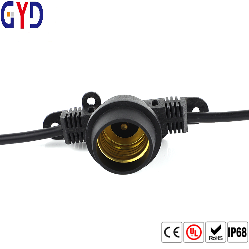 110V E27 Lamp holder For FPC with cord