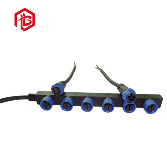Rubber Line M15 F Type 2 Pin Cable Waterproof Nylon F - connector
