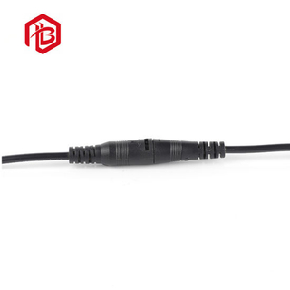 Plastic Tube 12V DC Connector with Screw Lock