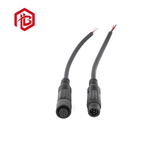 PVC/Rubber/Nylon Male to Female Gold Plating Waterproof Electric Connector