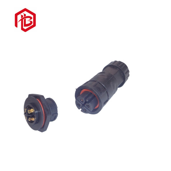Assembled Metal K19 waterproof connector with 2-12 Pin Cable Male and Female