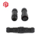 Nylon Material 2pin Waterproof Assembly Electrical Connector