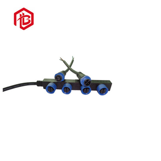 Street Lamp Waterproof Power 2 Pin Cable Rubber Line F - connector