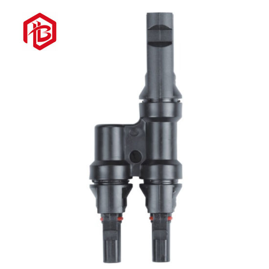 Mc4 Self-Locking PVC/Rubber/Nylon Waterproof Connector for LED