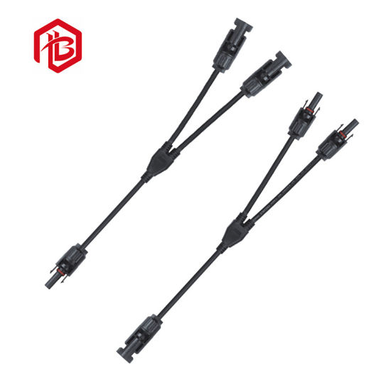 Metal Mc4 Waterproof Male and Female Cable Connector for LED Module