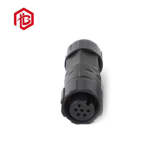 Plastic M12 Connector Male and Female Assemble with Cable Waterproof Screw Connector