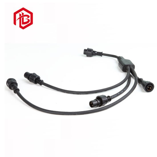 Long History Products Waterproof Y-Connector Male and Female Power Connector