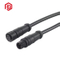 Metal Connector M10 Male and Female 2/3/4/5/6/7pins Cable Waterproof Connectors
