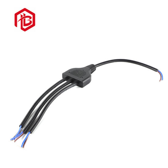 Promotion Transparent Y Connector 2 Pin Cable Socket