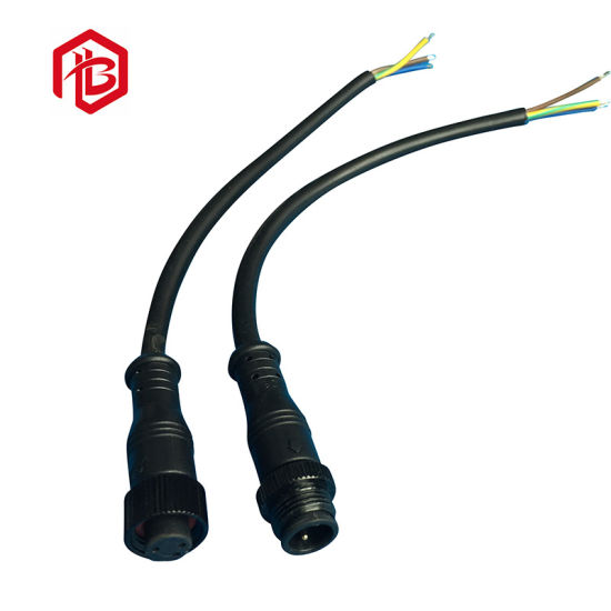 Good Quality M12 Male and Female IP68 2/3/4/5/6/7/8/9pin Cable Connectors