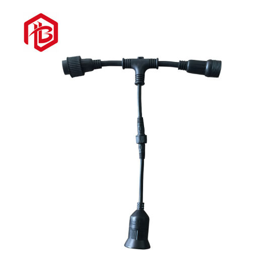 PVC/Rubber/Nylon Electric Waterproof E27 Lamp Holder for LED
