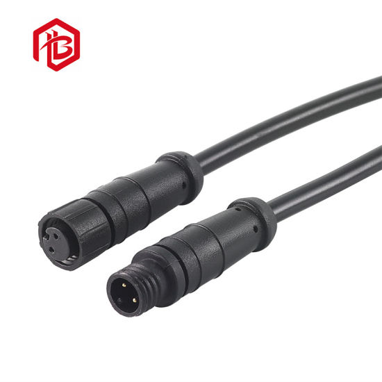 The Stamping Molding M8 2/3/4/5/6 Pin Electrical Male and Female Connector