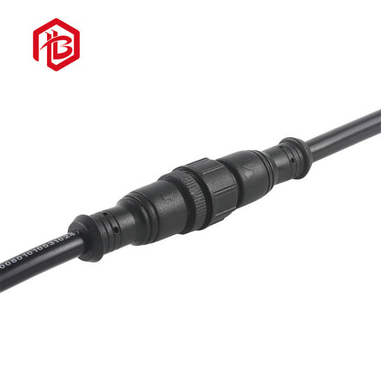 M15 Electrical Connector with 2pin PVC Cable Splitter