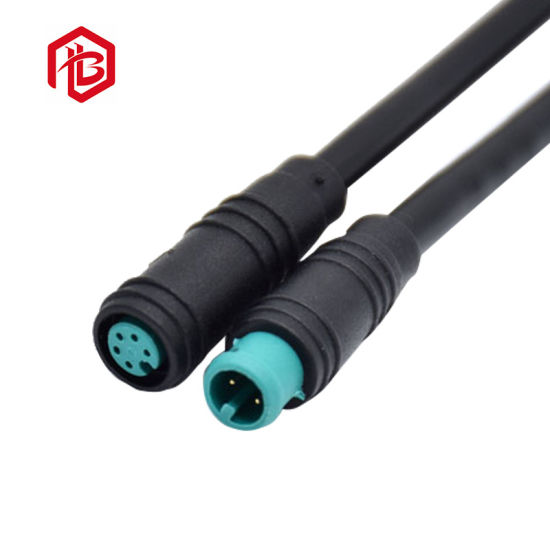 The Female and Male Connector 5pin IP68 Connector Metal M8