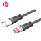 3 Pin Flat Electrical Plug with Cable Waterproof Connector