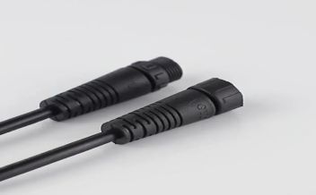 M12 waterproof cable connector