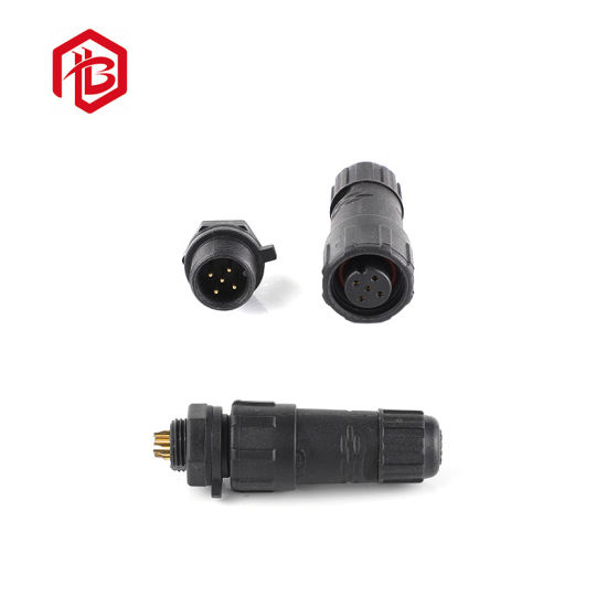 2-8 Pin Assembled M14 Connector AC/DC Electrical Connector