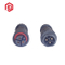IP68 Male to Female 5 Pin Electrical Assembled Waterproof Connector