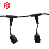 2 Wires LED Belt Light E27 Lamp Holder with Cable