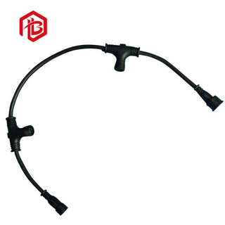 T Type IP67 Screw 2 Pin 3 Pin 4 Pin Male and Female Electrical Waterproof Connector