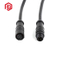 Outdoor M8 3pin Cable Waterproof Male and Female IP68 Connector