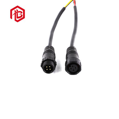IP68 Power Cable Plastic 12V Male and Female Waterproof Connectors